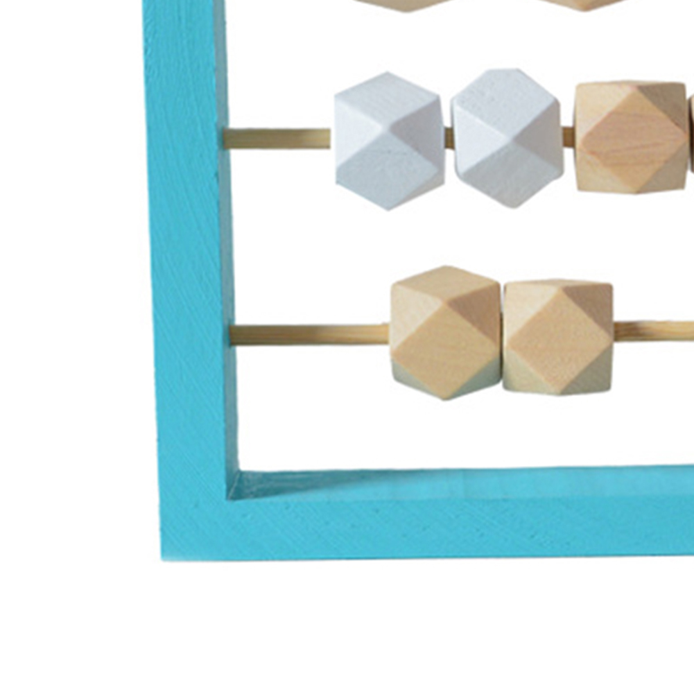 18 구슬과 나무 주판 장난감 유치원 연구 노르딕 스타일 키즈 유아 직사각형 교육 계산 도구 수학 학습